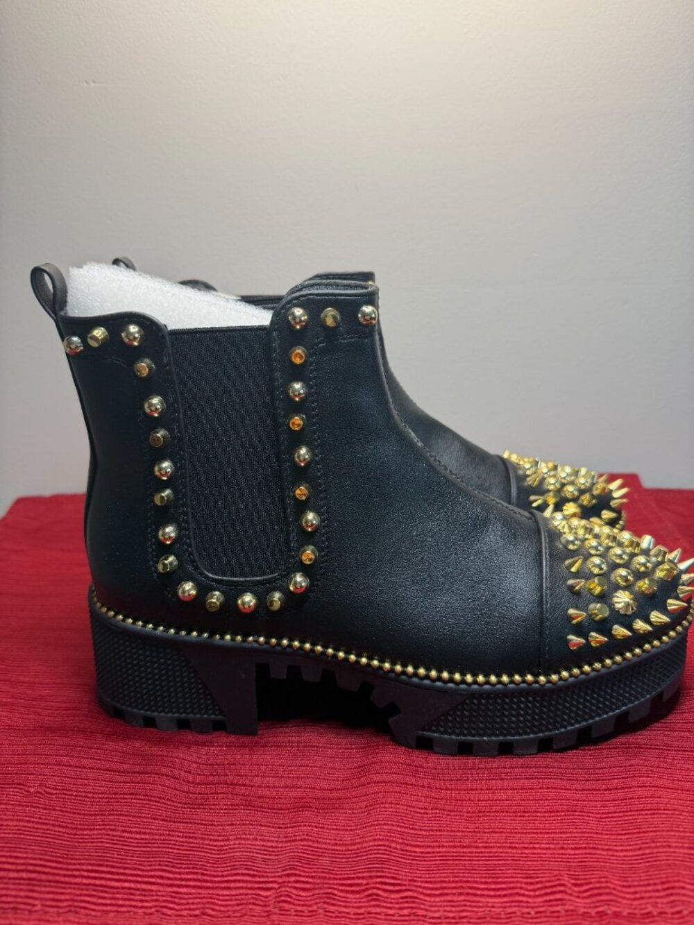 Cape Robbin Black Studded Spike Boots • Size 7 • Brand New - Picture 4 of 6